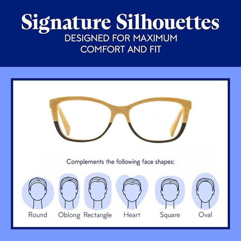 نظارات قراءة Elton John Eyewear للرجال والنساء، نظارات للقارئ - ضوء أزرق مع عدسات غير متوهجة وحماية 100% من الأشعة فوق البنفسجية in Kuwait