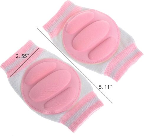 وسائد واقية للركبة للأطفال للجنسين من يانتو للزحف مع وسادة - مضادة للانزلاق - إكسسوارات تدفئة الساق زوج من 6 in Kuwait