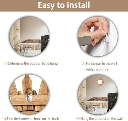 مراة بوهو باطار خشبي بتصميم اشعة الشمس من زايكيكر، ديكور حائط لغرفة النوم وغرفة المعيشة in Kuwait