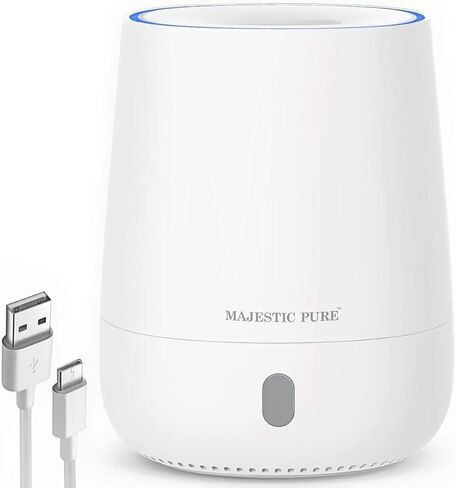 موزع الزيوت الأساسية USB من ماجيستك، موزع محمول للعلاج بالرائحة العلاجية، حجم مناسب للسفر، غلق ذاتي لغرفة السبا، المنزل، المكتب، غرفة النوم - خالي من البيسفينول، 120 مل in Kuwait