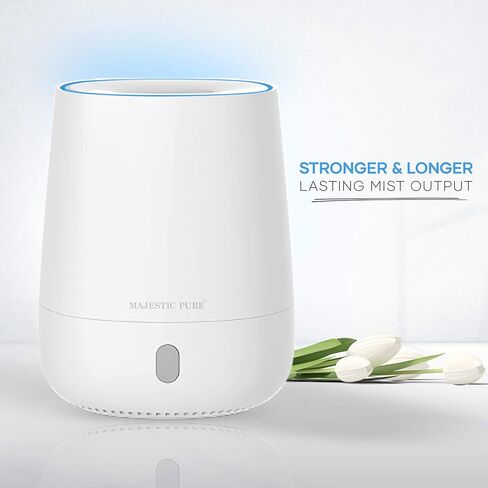 موزع الزيوت الأساسية USB من ماجيستك، موزع محمول للعلاج بالرائحة العلاجية، حجم مناسب للسفر، غلق ذاتي لغرفة السبا، المنزل، المكتب، غرفة النوم - خالي من البيسفينول، 120 مل in Kuwait