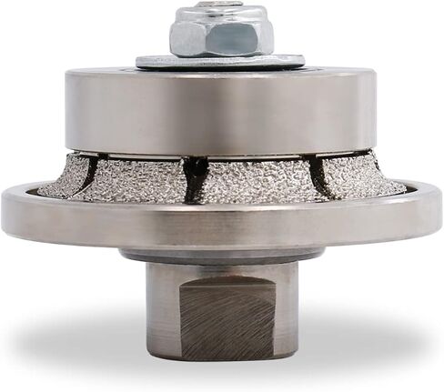 V30 Diamond Router Bit Full Bullnose Profiler Wheel 5/8-11 Thread | Full Bullnose Profiler Wheel Vacuum Brazed for Granite Concrete Marble Stone in Saudi Arabia