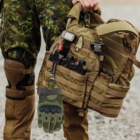 MELOTOUGH Glove Clip Tactical Glove Clips Work Glove Holders Strap with Alligator Clip for Tool Belt,Tool Bag,Tool Backpack in Kuwait