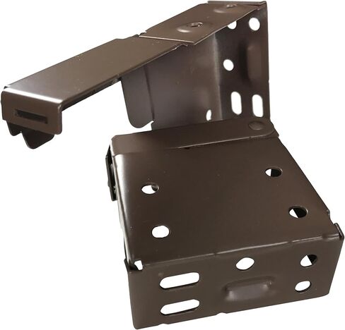 US Window And Floor 2" Blind Installation Brackets (2 Pack), Chocolate in Kuwait