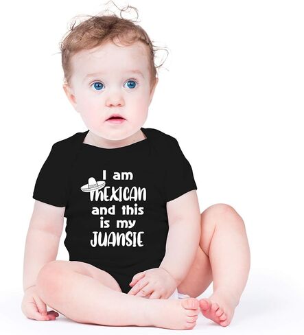 AW Fashions I'm Mexican And This Is My Juansie - Funny Latin Joke - Cute One-Piece Infant Baby Bodysuit in Saudi Arabia