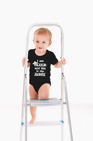 AW Fashions I'm Mexican And This Is My Juansie - Funny Latin Joke - Cute One-Piece Infant Baby Bodysuit in Saudi Arabia