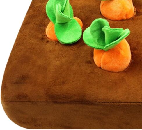 Prettyia Funny Dog Carrot Plush Toy Vegetable Chew Toy Molars Toy for Kawaii Gift in Kuwait