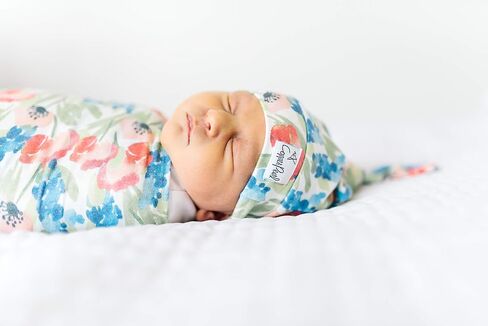 Copper Pearl Large Premium Knit Baby Swaddle Receiving Blanket Wren in Saudi Arabia