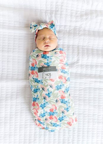 Copper Pearl Large Premium Knit Baby Swaddle Receiving Blanket Wren in Saudi Arabia