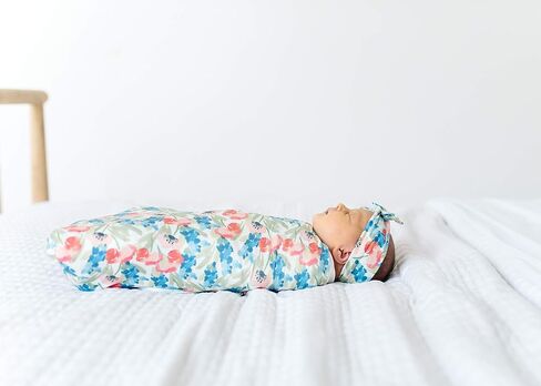 Copper Pearl Large Premium Knit Baby Swaddle Receiving Blanket Wren in Saudi Arabia