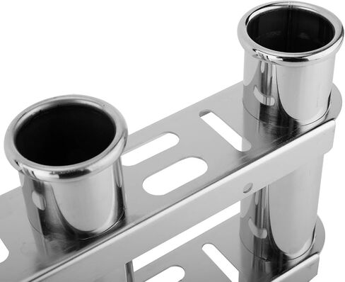 NovelBee 316 Stainless Steel 3 Tubes Fishing Rod Holder for Boat Marine Kayak Yacht in Saudi Arabia