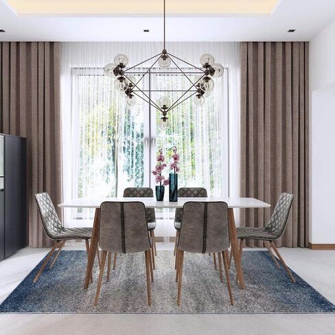 LUXE WEAVERS Lagos Collection 7929 Grey 2x3 Modern Area Rug in Saudi Arabia
