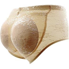 Unpafcxddyig Women's Padded Seamless Butt Hip Enhancer Panties Boy Shorts