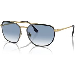 Ray-Ban RB3708 Square Sunglasses for Men + BUNDLE With Designer iWear Complimentary Eyewear Kit