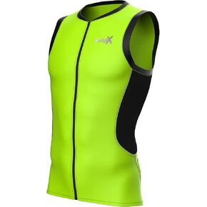 Sparx MenTri Tank Performance Triathlon Top Tri Singlet للرجال للسباحة على الدراجة in Kuwait