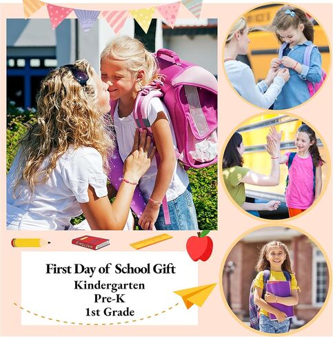 YSSHIN First Day of Kindergarten/School Bracelet Gift, Back to School Bracelet Mommy and Me in Kuwait