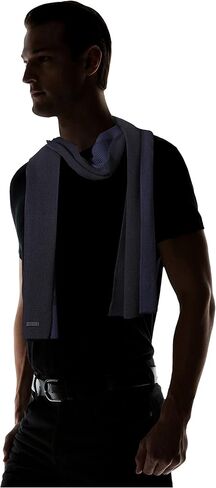 BOSS womens Bold Vertical Logo Cotton Mix Scarf in Kuwait