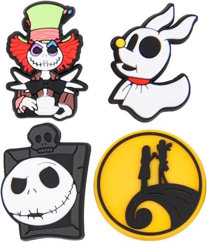 VZDIOR Pack of Skull Shoe Charms Halloween Horror Shoes Decoration Charms for Party Favor in Saudi Arabia