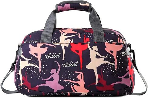 Small/Large Dance Duffle Bag For Girls Sport Gym Bags For Women Yoga Bag (Rose, Large) in Kuwait