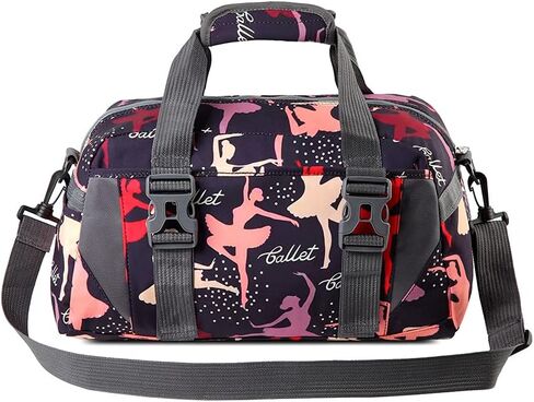 Small/Large Dance Duffle Bag For Girls Sport Gym Bags For Women Yoga Bag (Rose, Large) in Kuwait
