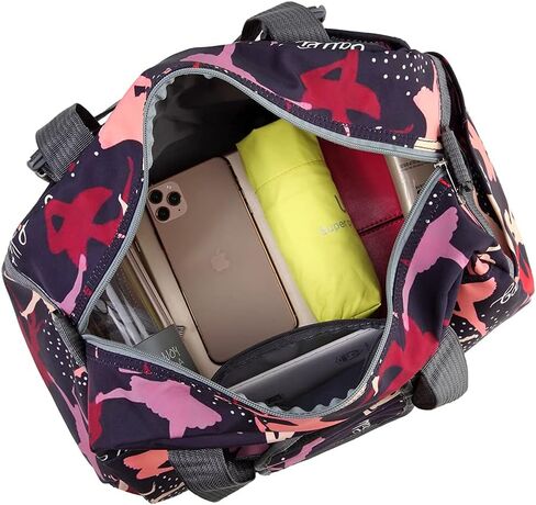 Small/Large Dance Duffle Bag For Girls Sport Gym Bags For Women Yoga Bag (Rose, Large) in Kuwait