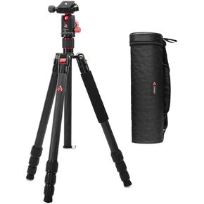 حامل ثلاثي القوائم من ألياف الكربون للسفر من سلسلة تريك مقاس 61.5 بوصة من 3Pod/Monopod ورأس كروي. in Kuwait