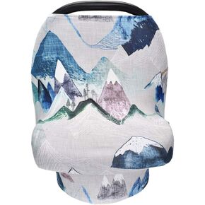 نوبيستي مقعد سيارة الطفل مظلة غطاء التمريض تنفس خلفية الجبل عربة الطفل غطاء مقعد عربة التسوق وشاح لطفل الرضاعة الطبيعية in Kuwait