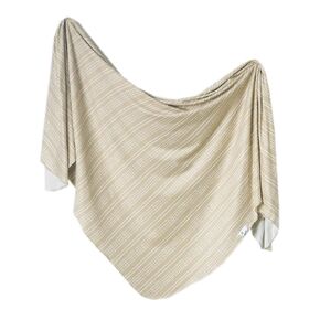 Copper Pearl Large Premium Knit Baby Swaddle Receiving Blanket Clay in Saudi Arabia
