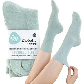 ليست مجرد جوارب لمرضى السكري للنساء والرجال - مقاس واحد يناسب الجميع - جوارب فضفاضة غير مربوطة لتحسين الدورة الدموية in Kuwait