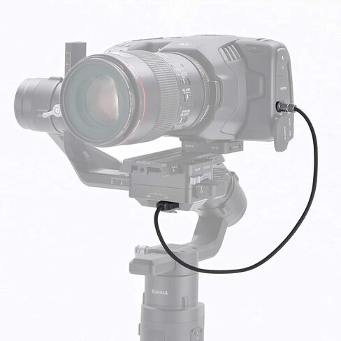 كابل طاقة لـ DJI Ronin S Stabilizer Gimbal إلى BMPCC 4K 6K كاميرا فيديو Blackmagic Pocket Cinema Camera 4K Magic Electric Tap Design كابل شحن (12 بوصة) in Kuwait