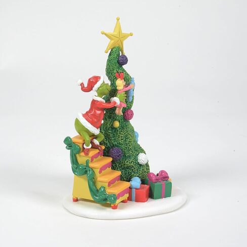 القسم 56 Grinch Villages It Takes Two Grinch وCindy Lou تمثال ملحق، 6 بوصة وGrinch Village Max وCindy-Lou Who ملحق تمثال، 2.75 بوصة، أحمر in Saudi Arabia