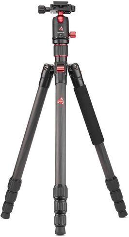 حامل ثلاثي القوائم من ألياف الكربون للسفر من سلسلة تريك مقاس 61.5 بوصة من 3Pod/Monopod ورأس كروي. in Kuwait