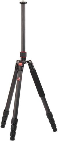 حامل ثلاثي القوائم من ألياف الكربون للسفر من سلسلة تريك مقاس 61.5 بوصة من 3Pod/Monopod ورأس كروي. in Kuwait