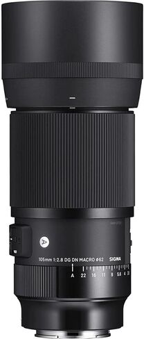 عدسة ماكرو سيجما 105 مم f/2.8 DG DN Art Macro لهاتف Sony E، حزمة مع مجموعة برامج الكمبيوتر، مجموعة مرشح 62 مم، غلاف العدسة، ظل العدسة، منظف، مجموعة تنظيف، حبل غطاء العدسة in Saudi Arabia