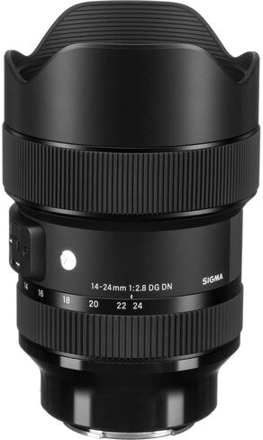 مجموعة عدسة Sigma 14-24mm f/2.8 DG DN Art لسوني E (213965) + حقيبة ظهر + بطاقة 64 جيجابايت + حافظة عدسة + قارئ بطاقات + مجموعة تنظيف + حامل ثلاثي مرن + محفظة ذاكرة + جهاز تحكم عن بعد بالأشعة تحت الحمراء + حافظة غطاء in Kuwait