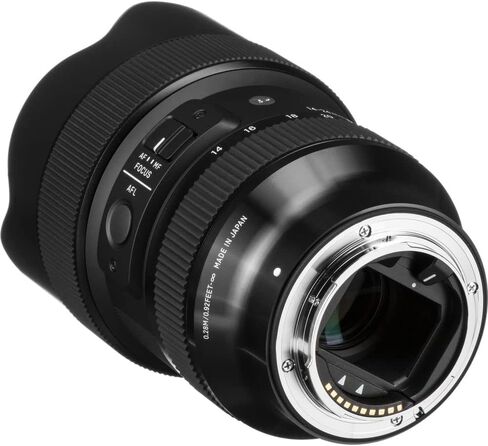 مجموعة عدسة Sigma 14-24mm f/2.8 DG DN Art لسوني E (213965) + حقيبة ظهر + بطاقة 64 جيجابايت + حافظة عدسة + قارئ بطاقات + مجموعة تنظيف + حامل ثلاثي مرن + محفظة ذاكرة + جهاز تحكم عن بعد بالأشعة تحت الحمراء + حافظة غطاء in Kuwait
