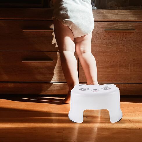 Gadpiparty Bathroom Stool Step Stool for Kids, Toddler Plastic Potty Step Stool, Bathroom Kitchen Non Slip Step Stool, Toilet Potty Training Step Stool for Baby Toddlers Kids (Orange) in Saudi Arabia