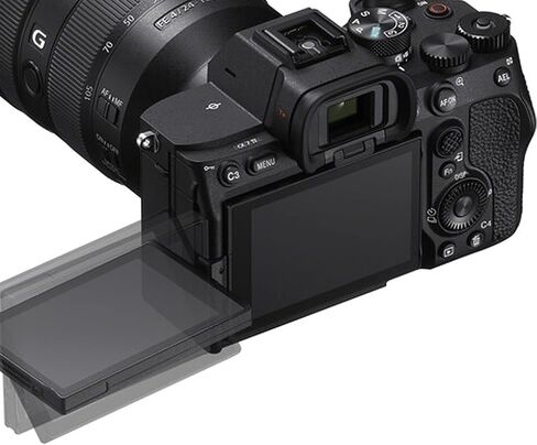 Sony A7 IV Mirrorless Camera with 28-70mm Lens + 64GB Memory, Filters,Case, Tripod, LED Light, Microphone, and More (28pc Bundle) in Saudi Arabia