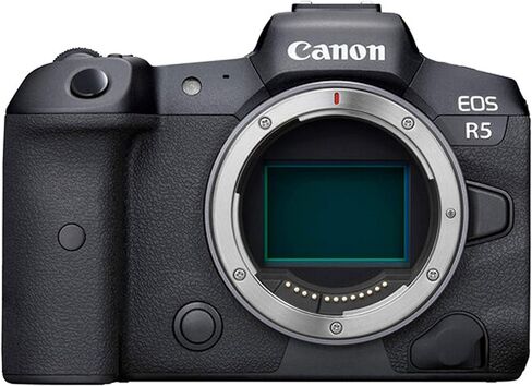 Canon EOS R5 Mirrorless Camera with RF 24-105mm f/4 L is USM Lens + 128GB Pro Speed Memory + Case + Tripod + Software Pack -Proffesional Bundle in Saudi Arabia