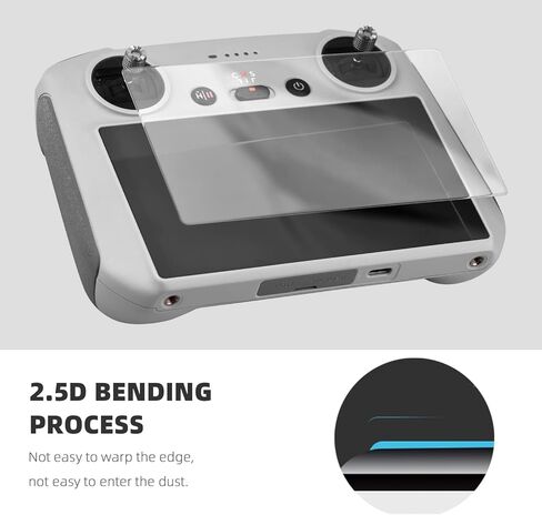HeiyRC 2PCS Tempered Glass Screen Protector for DJI Mini 3 Pro DJI RC Remote Controller Film Accessory in Kuwait
