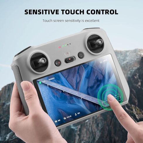 HeiyRC 2PCS Tempered Glass Screen Protector for DJI Mini 3 Pro DJI RC Remote Controller Film Accessory in Kuwait