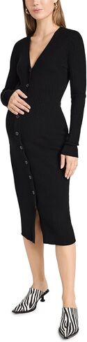 Ingrid & Isabel Women's Button Front Sweater Dress in Kuwait