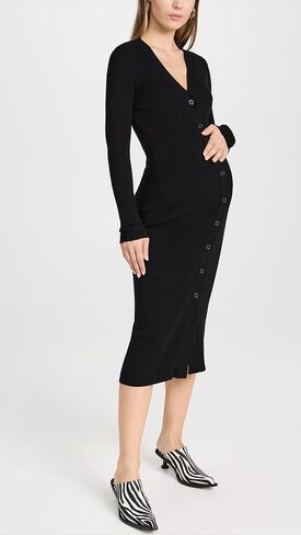 Ingrid & Isabel Women's Button Front Sweater Dress in Kuwait