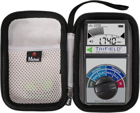Mchoi Hard Portable Case Compatible with Trifield EMF Meter Model TF2,CASE ONLY in Saudi Arabia