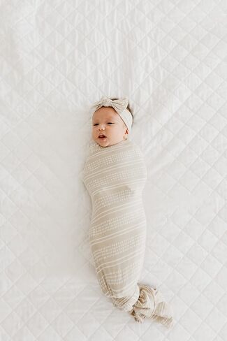 Copper Pearl Large Premium Knit Baby Swaddle Receiving Blanket Clay in Saudi Arabia