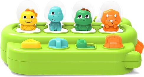 ألعاب Anemeeoke Animals المنبثقة للسبب والتأثير لعمر 1-2 سنة للأولاد والبنات هدايا للأطفال الصغار، من 12 إلى 18 شهرًا للتعلم المبكر ألعاب تعليمية للأطفال in Kuwait