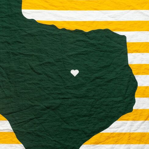 TWIG & BALE Waco Texas Baby Blanket Organic Cotton Muslin Swaddle Blanket - 47" x 43" - Fans of Baylor Baby Gift for Boys Girls Newborn Receiving in Kuwait