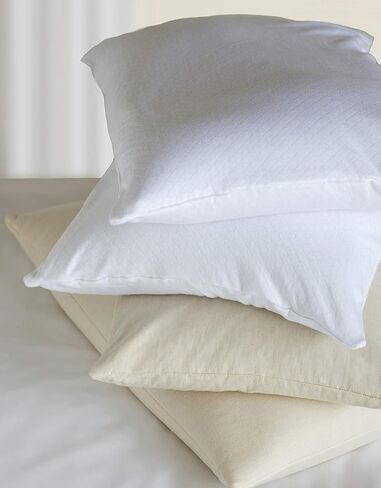 Bucky 100% Buckwheat Filled Pillow Collection, Travel Size, 14x11, White in Saudi Arabia