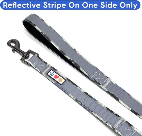 Pawtitas Double Handle Dog Leash Heavy Duty for Training No Pull Leashes Ideal for Medium and Large Dogs | Great for Walking, Running & Training Dog Leash - Medium/Large - Pink in Kuwait