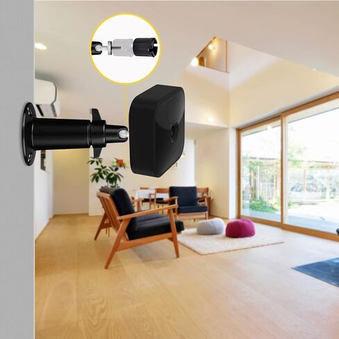 WiTi 2 Pack Wall and Ceiling Mount Metal Bracket for Security Camera, 1/4 Thread Ball Joint Adjustable Indoor and Outdoor Mount for WiFi Battery Cameras, Compatible with Blink Arlo Ring etc in Kuwait